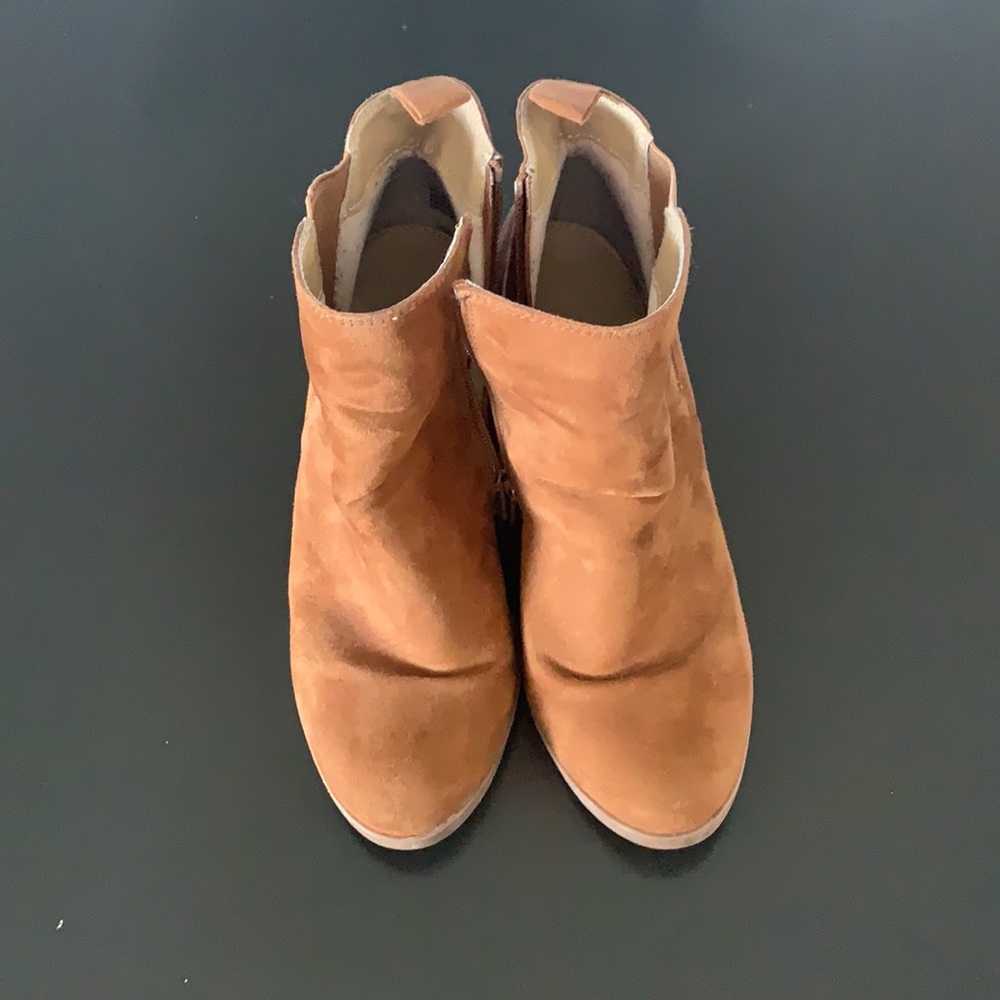 Express Suede Booties - Picture 2 of 7